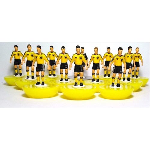 Subbuteo Andrew Table Soccer AEK Athens 1977-78 on Classic Hasbro bases